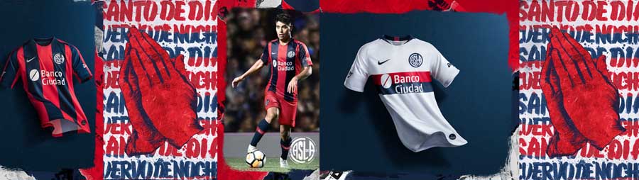 camisetas futbol San Lorenzo